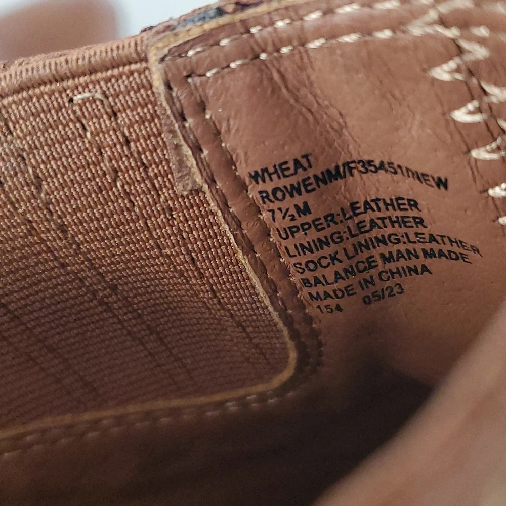 House of Harlow 1960 "Rowen" Western Slip-On Mule in Wheat-Colored Brown… - Picture 6 of 9